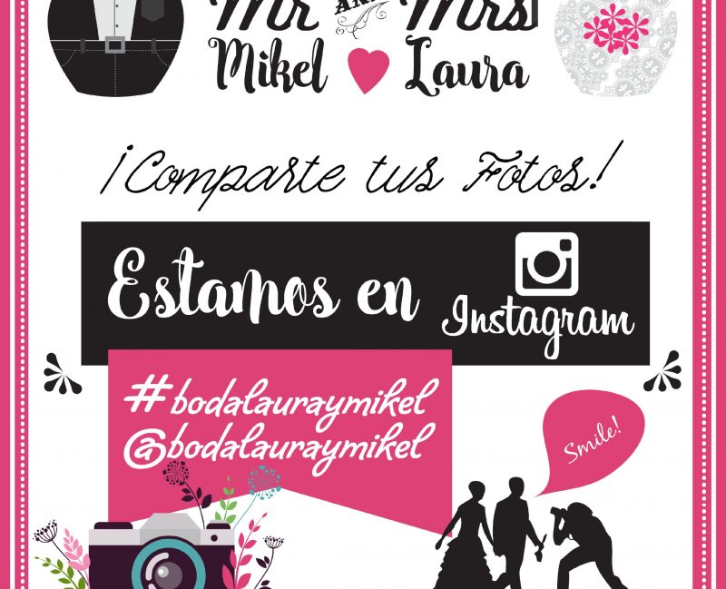 Boda 2.0 usando Instagram