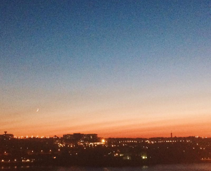 La última luz del día