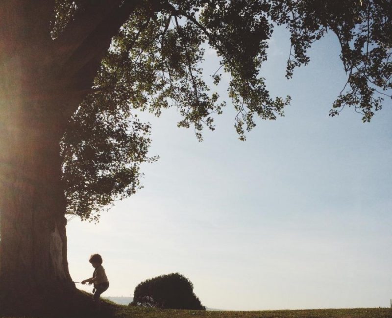 Fotografía infantil: Contraste por tamaño
