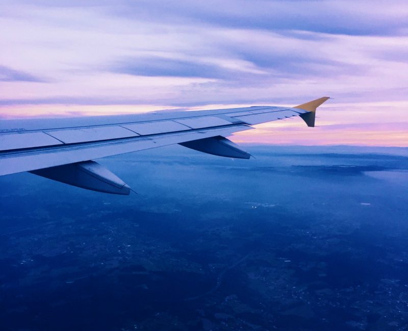 Fotografías desde la ventanilla del avión